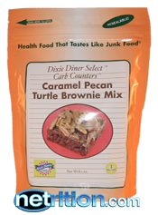 Carb Counters Brownie Mix - Caramel Pecan Turtle