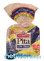 Tofuyan Bakeries Low Carb Pita Bread